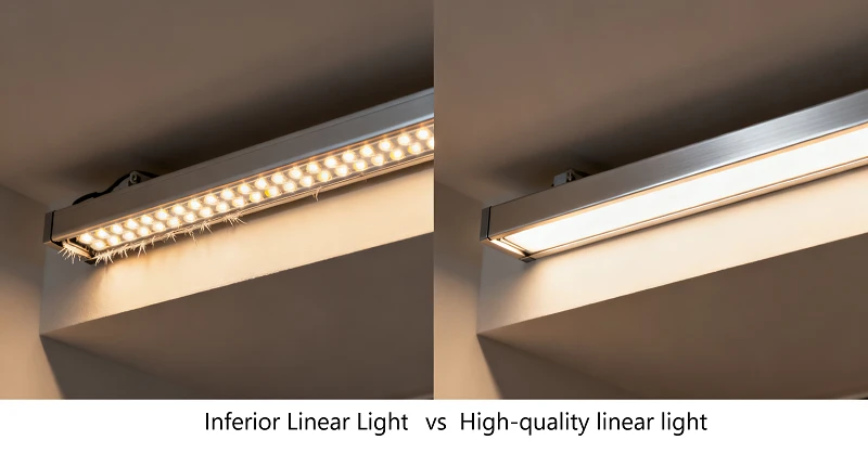 Inferior Linear Light vs High-quality One